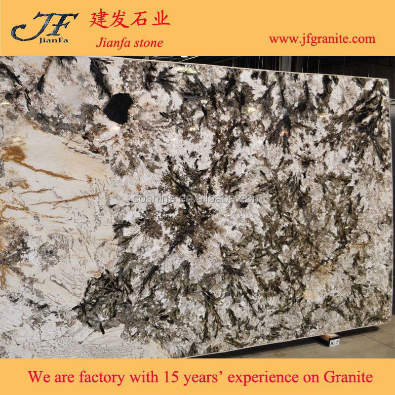 Wonderful White Granite Stone Alpinus Granite Slab