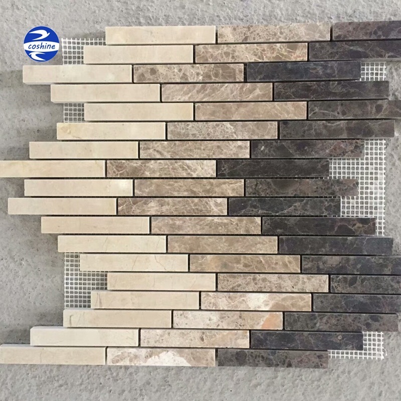 Herringbone black blue thassos white grey marble mosaic tiles fish bone stone backsplash mosaics