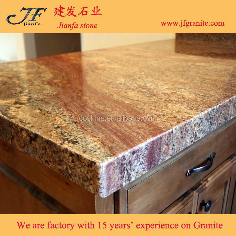 Popular Sale Polished Crema Bordeaux Granite Kitchen Countertops, Vanity Tops