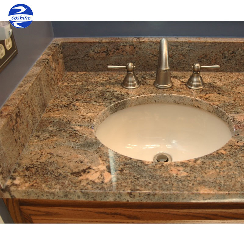 Popular Sale Polished Crema Bordeaux Granite Kitchen Countertops, Vanity Tops