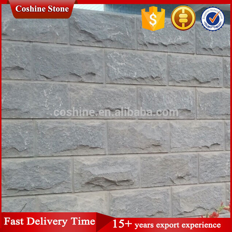 split face 40*20 mushroom hanging wall stone