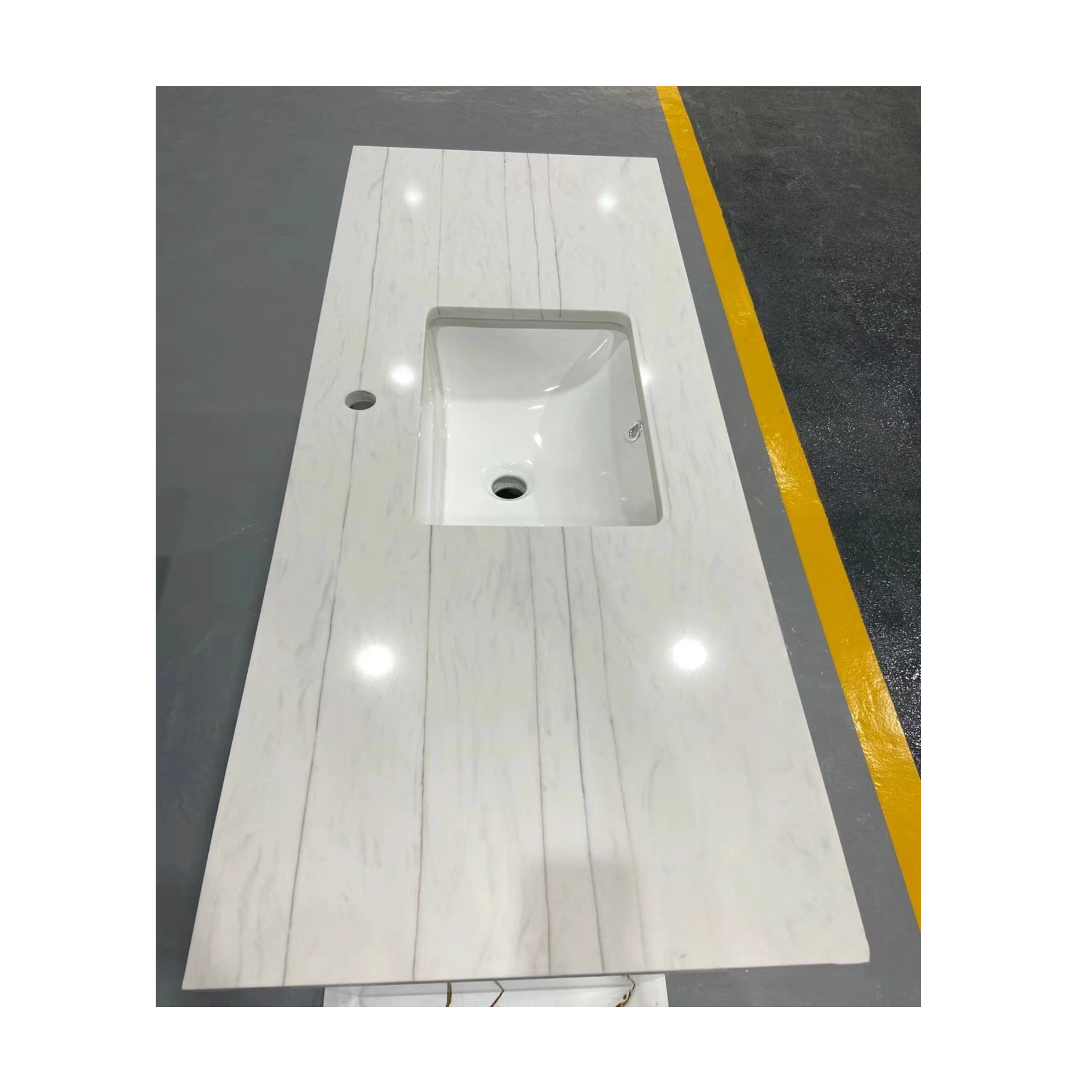 Quartz Marble Look Slab Artificial Quartz Stone Slabs For Countertops,Bathroom Vanity Tops And Table Tops