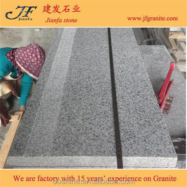 Hubei G603 Granite outdoor polished anti-slip Cheap granite steps for stair