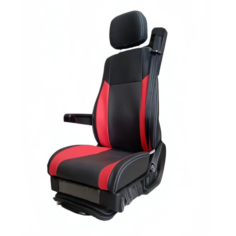 Luxury Air Suspension Driver Seats For Heavy Duty Passenger Backrest Passenger Seat Leg Rest Passenger Backrest Adjustable