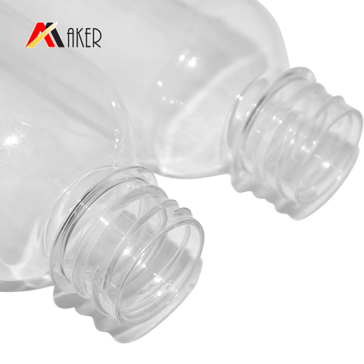 Empty 250ml 300ml 350ml 500ml Round Disposable Plastic PET BPA free Drinking Mineral Water Beverage Juice Bottle