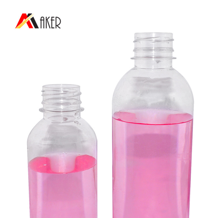 Empty 250ml 300ml 350ml 500ml Round Disposable Plastic PET BPA free Drinking Mineral Water Beverage Juice Bottle