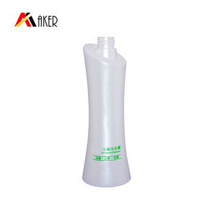 Screen printing plastic PE bottle custom plastic 100ml 300ml shampoo Hair Conditioner bottle