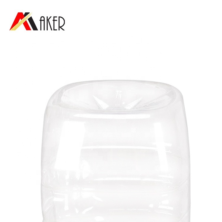 Wholesale disposable food grade empty plastic juice soda mineral water bottle with tamper proof Cap