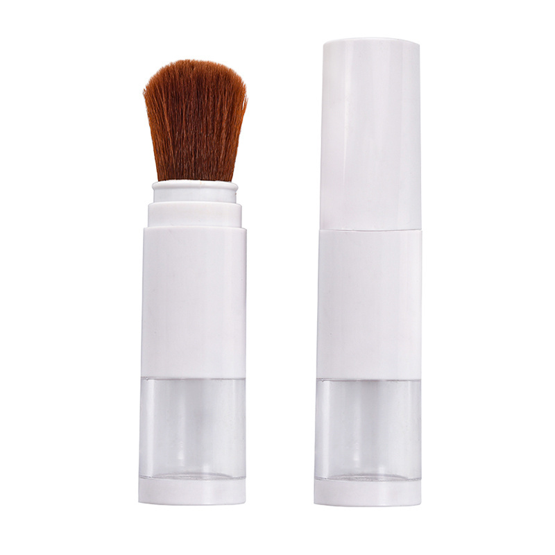 Customized Sunscreen Mineral Refillable Spray Powder Dispensing Blush Brush manufacture