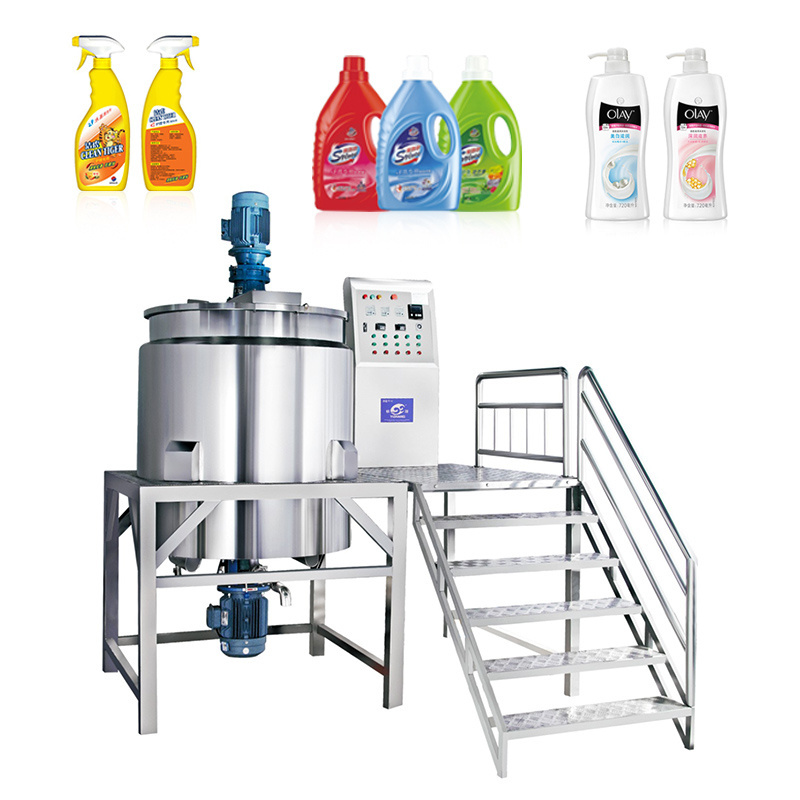 high quality electric heating  detergent making machine/detergent production line /detergent soap making machine