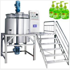 Yuxiang 500L Liquid Chemical Mixer Gel Mixer Equipment Mixing Tank Blending Machine Liquid Soap Making Machine