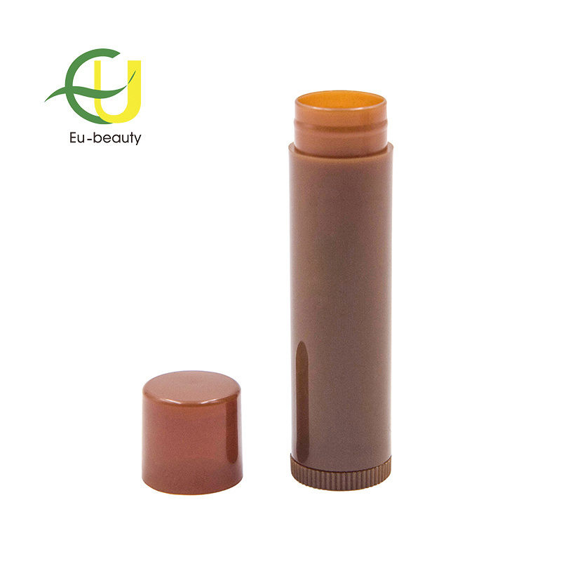 Plastic 5g lip balm container, lip balm case