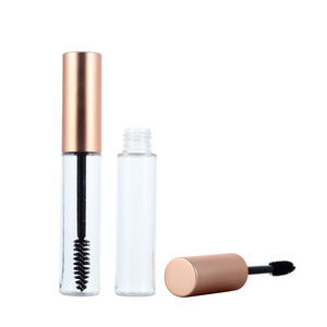 Cosfinity new transparent pink glass empty mascara tube, wholesale mascara packaging tube bottles