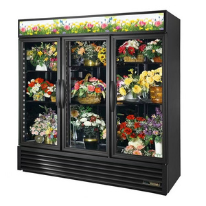 flower display freezers upright refrigerator 3 door refrigerated display cabinets used flower fridge