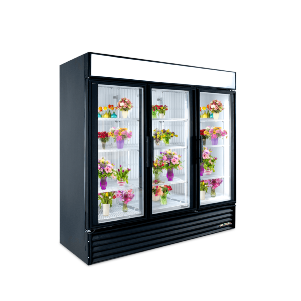 flower display freezers upright refrigerator 3 door refrigerated display cabinets used flower fridge