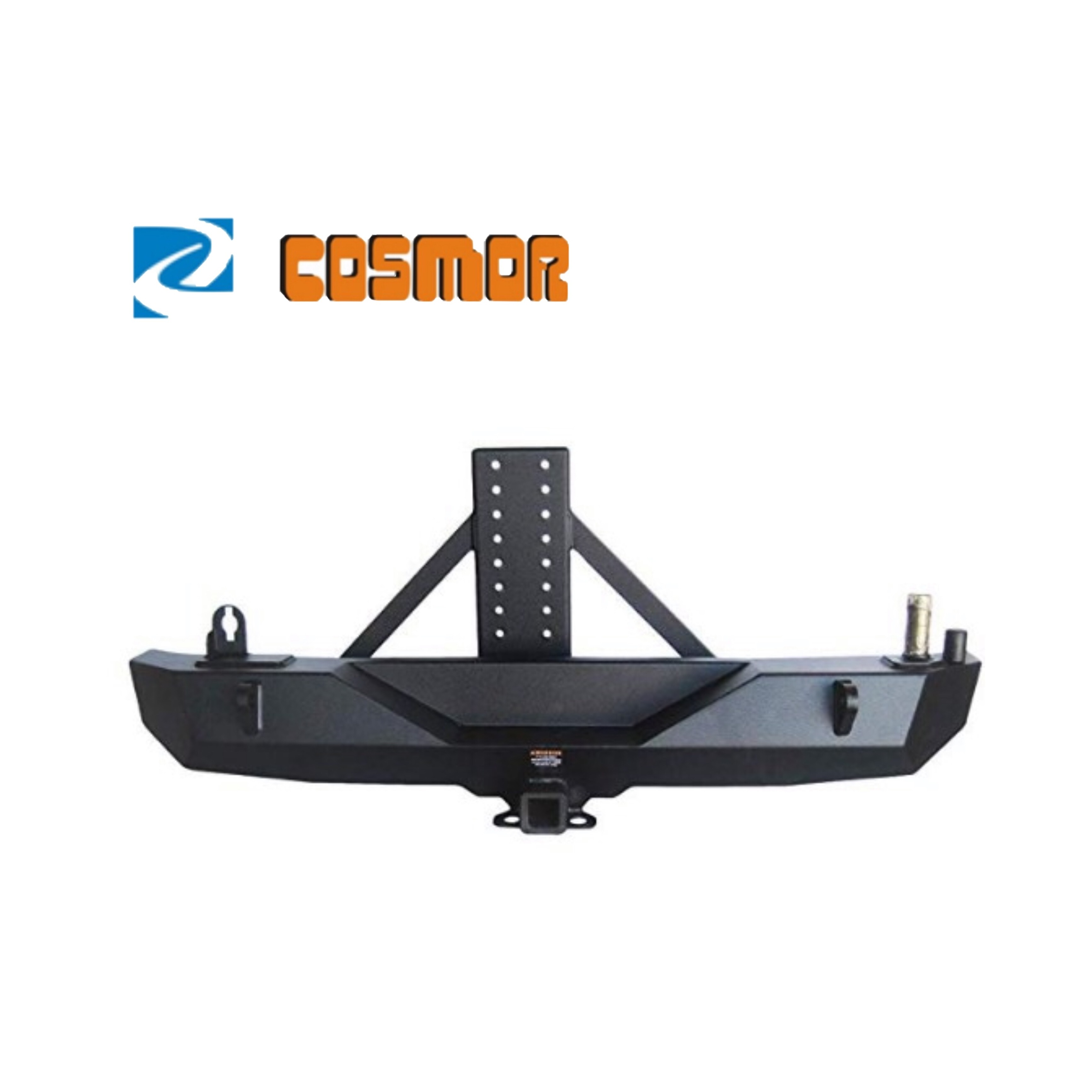 Offroad Rear Bumper with Tire Carrier for Jeep Wrangler