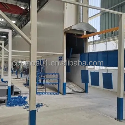 Car Motorcycle Electric Car Vehicle Automatic Powder Coating Line Mexico Japan Turkey Russia