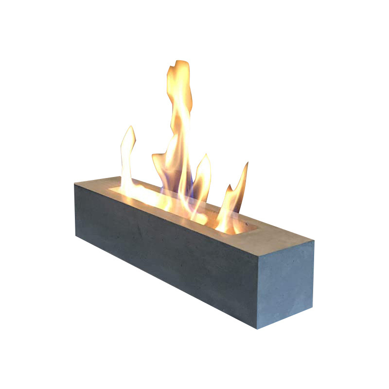 Tabletop Fireplaces Alcohol Bio Ethanol Stove Concrete Outdoor Indoor Mini Fire Bowl