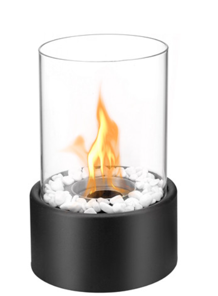 Popular Design Modern Fireplace Indoor Ventless Metal Bioethanol Table Glass Ethanol Stainless Steel fireplace