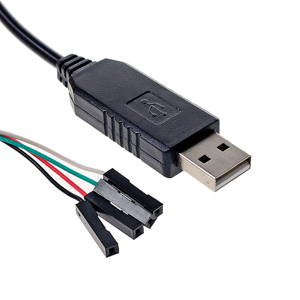 PL2303 PL2303HX USB to UART TTL Cable Module 4p 4 pin RS232 Converter 1M