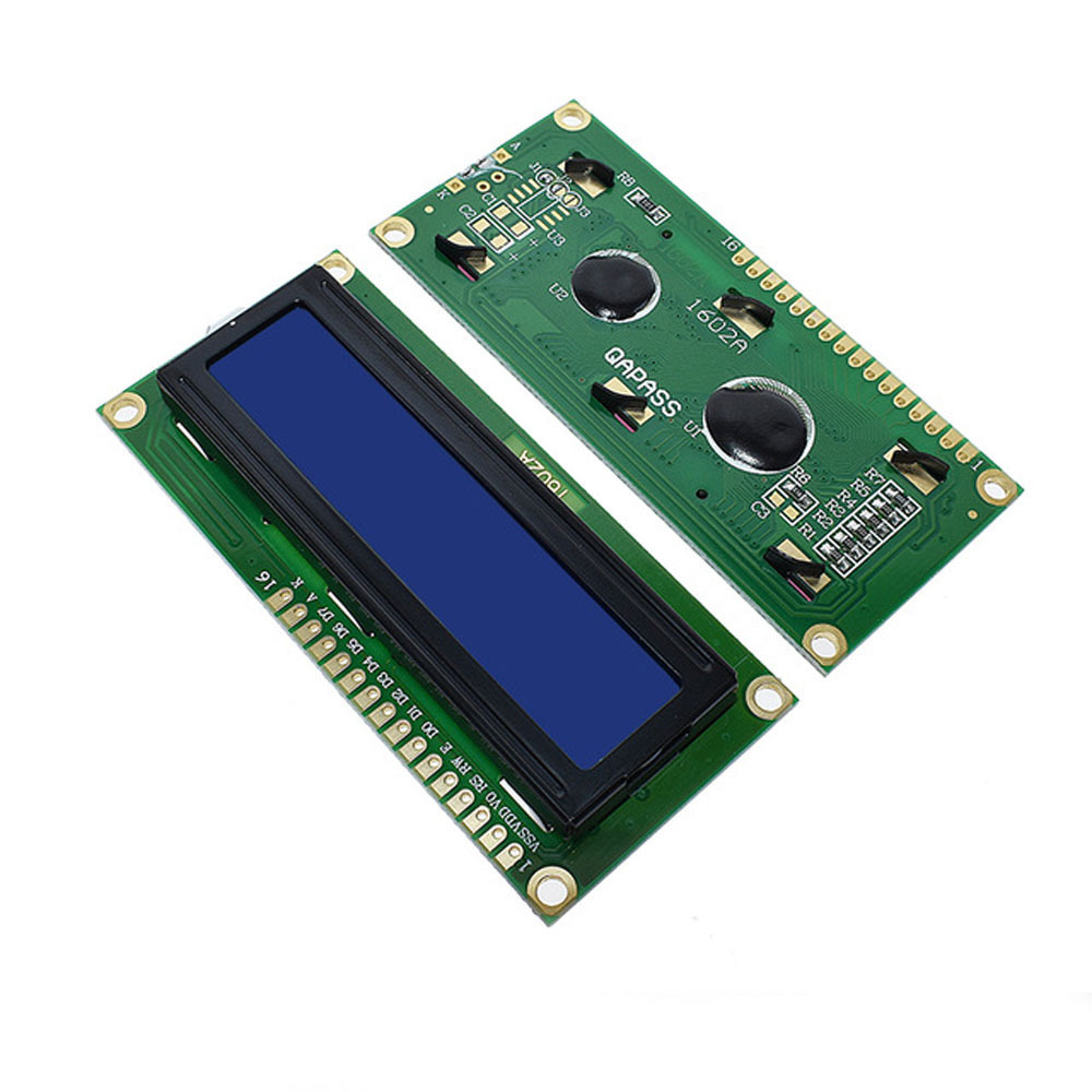 1602 LCD Display Blue Screen 16x2 Character 3.3V/5V 1602A LCD Display Module