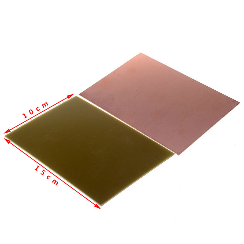 10*15 cm Single Side PCB Copper Clad Laminate Circuit Board 10 x 15CM FR4 1.5MM Glass Fiber Board