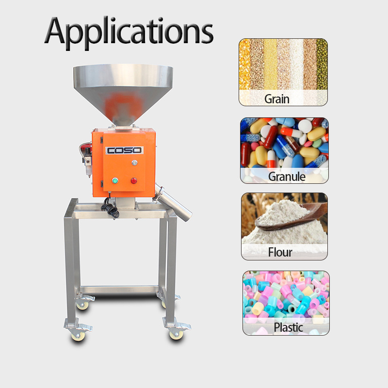 Food Metal Detector Gravity Free Fall Metal Separator For Pipeline Plastic Food Industry