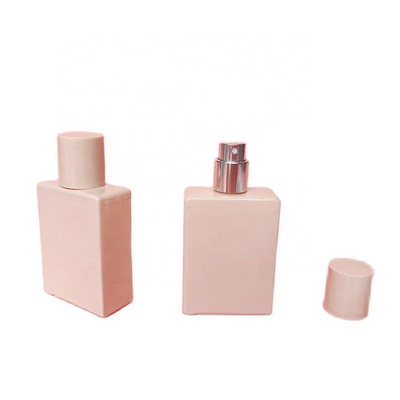 Wholesales 30ml Empty Perfume Glass Bottles Frosted Pink Fragrance Perfume Dispenser Travel Atomizer Perfume Spray Bottle