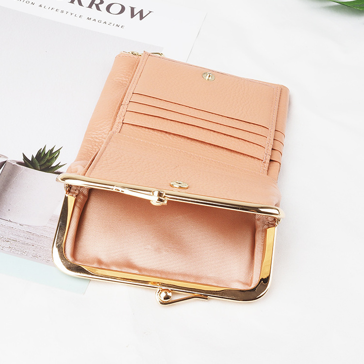 Luxury Women Wallet Soft Leather Designer Lady Clutch Zipper Hasp Wallet