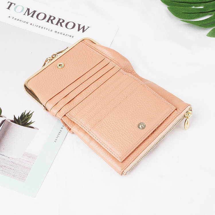 Luxury Women Wallet Soft Leather Designer Lady Clutch Zipper Hasp Wallet