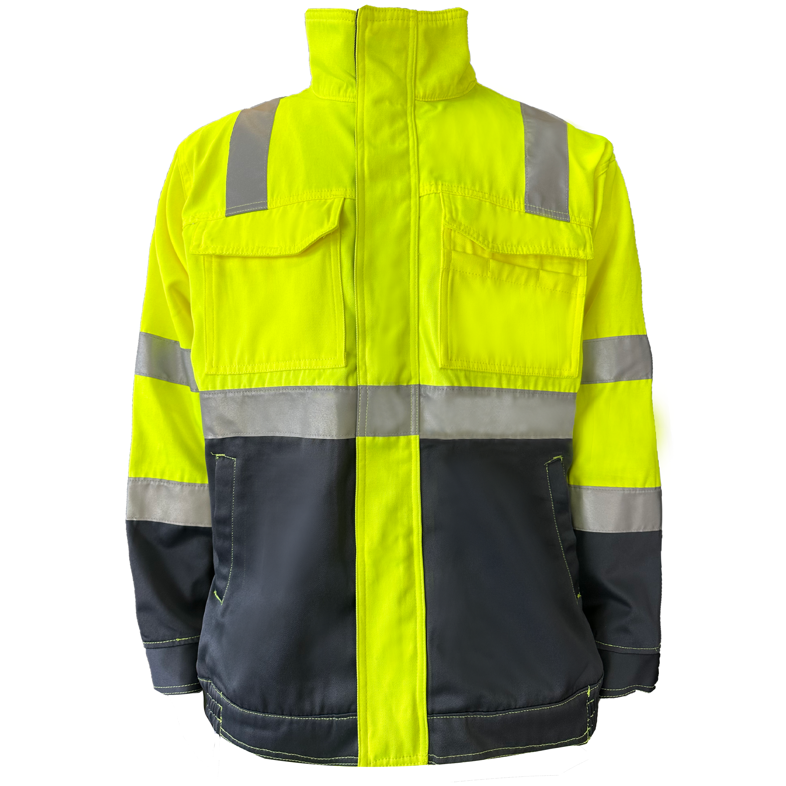 Factory Supply High Vis Mechanic Work Wear Oil And Gas Mining Industrial Engineering Safety Workwear Uniform