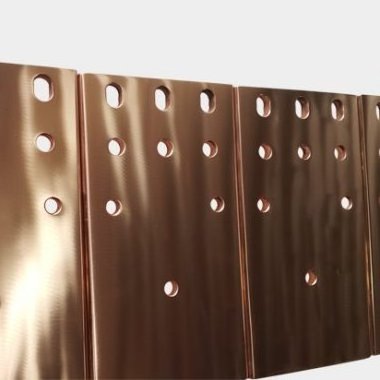 Top Selling Copper Rod Costal Fabricated Busbars High Melting Point Excellent Thermal Conductivity Weldable and Brazable