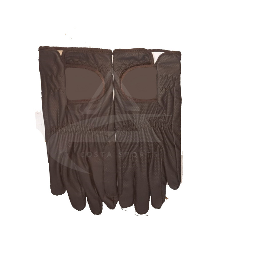 Top Trending Best Design Leather Material Horse Riding Gloves Equestrian Riding  Leather Gloves