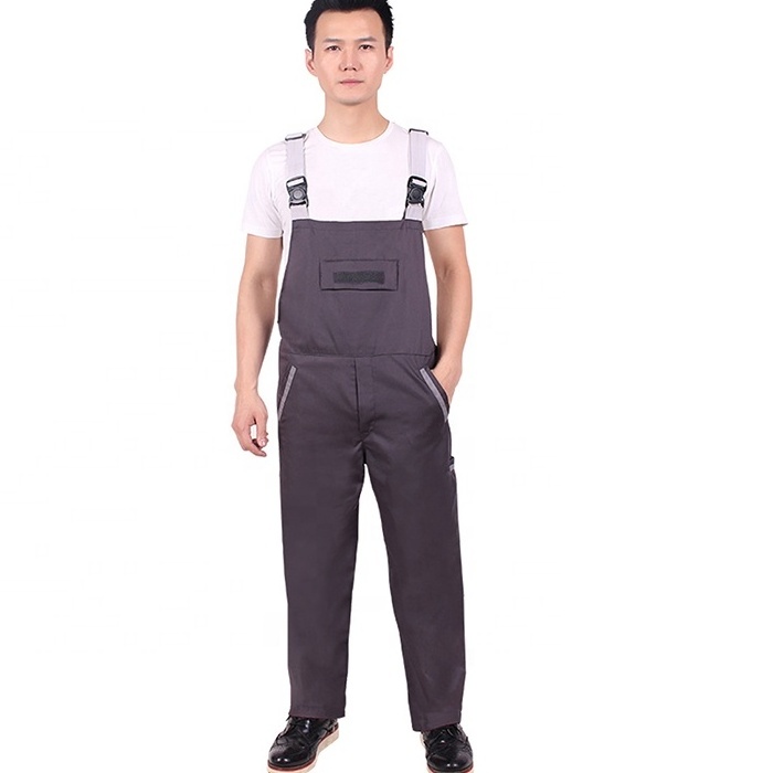 tooling jumpsuit men's wear-resistant auto machine repair engineering construction suspender working bib pants