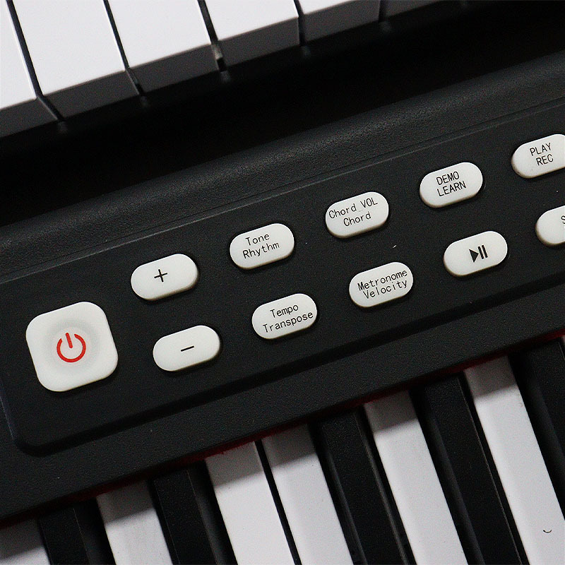 HQB1-88 Factory Custom OEM Luxury Black Portable Electronic Piano Key Board 88 Key Weighted Digital Piano