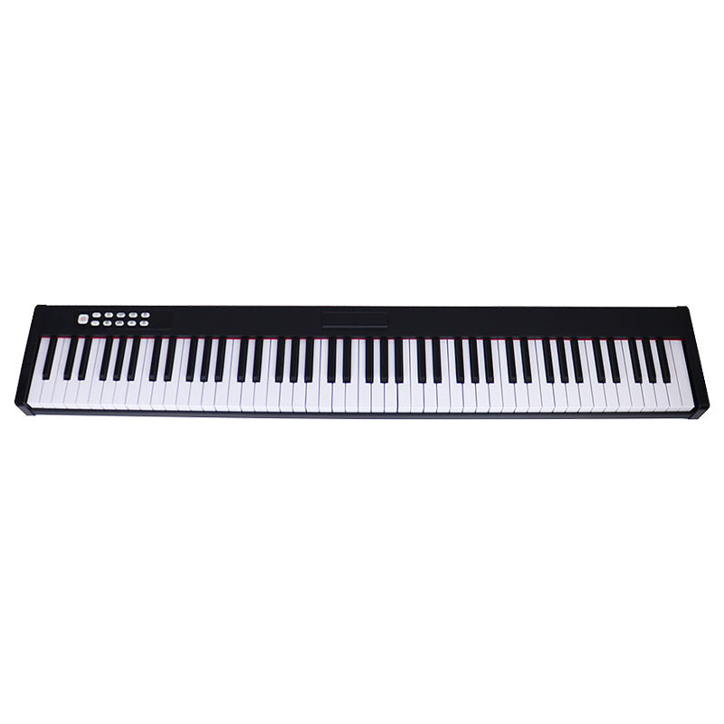 HQB1-88 Factory Custom OEM Luxury Black Portable Electronic Piano Key Board 88 Key Weighted Digital Piano