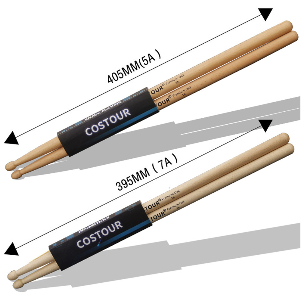 Factory quality 5A 7A premium oak Drumsticks Drum stick