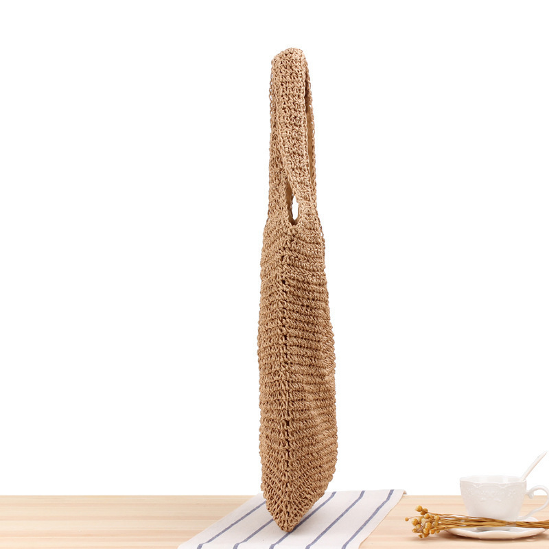 Wholesale Summer Beach Woven Straw Shoulder Bag Handbag