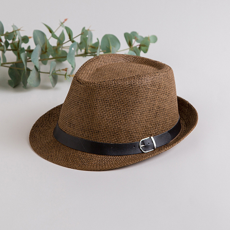 suppliers mexico men luxury plain color straw fedora panama hat women wide prim fedora hat xxl with black belt dropshipping