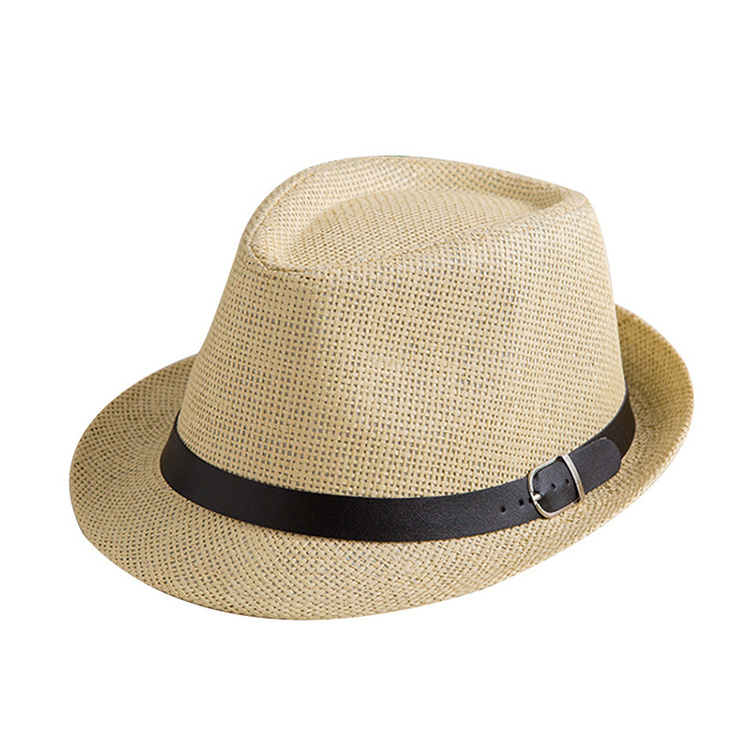 suppliers mexico men luxury plain color straw fedora panama hat women wide prim fedora hat xxl with black belt dropshipping