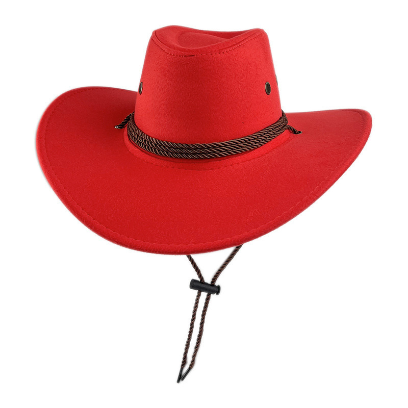 Wholesale vintage western cowgirl hats plain custom suede cowboy hat for adult