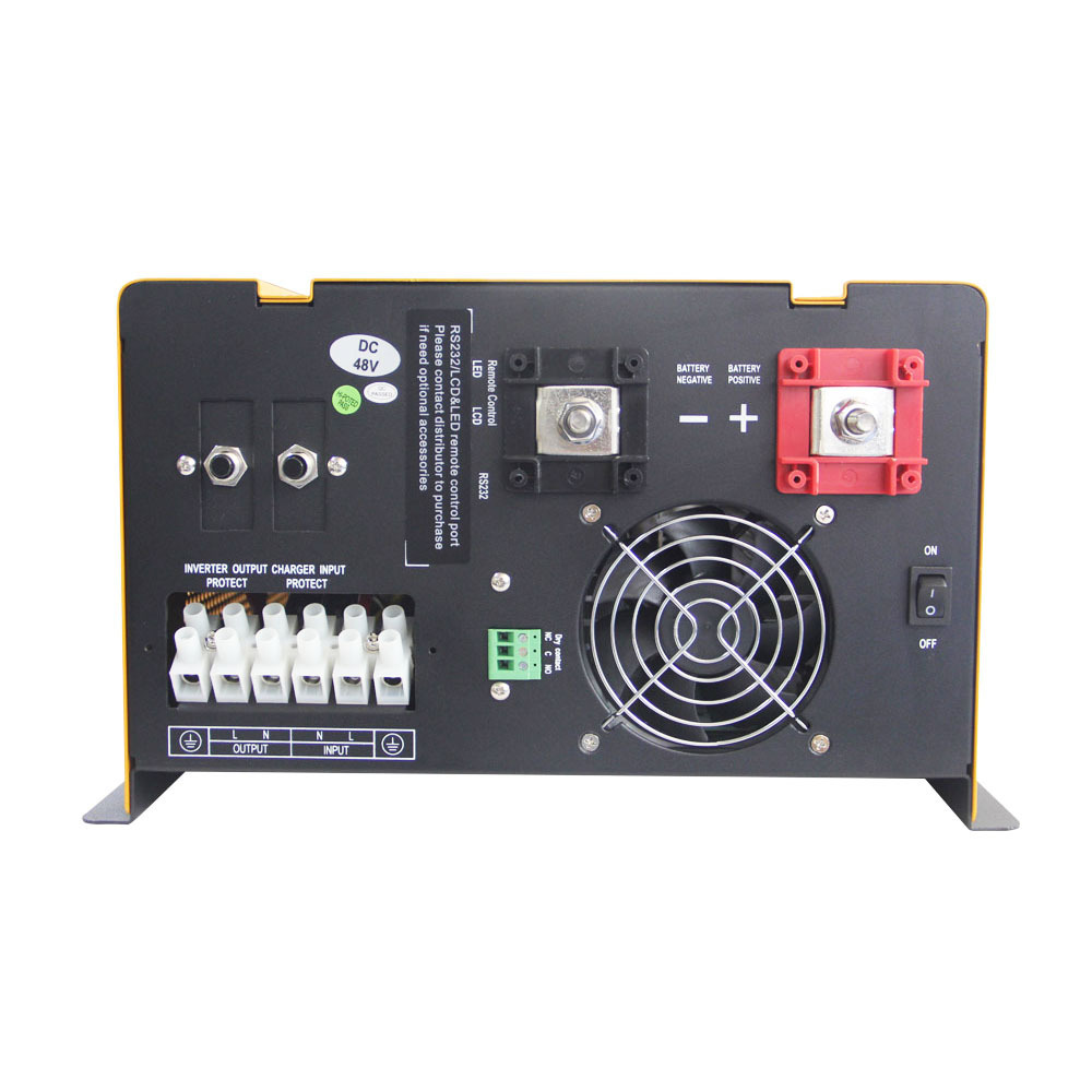 LF inverter charger pure sine wave AC charger and auto transfer switch