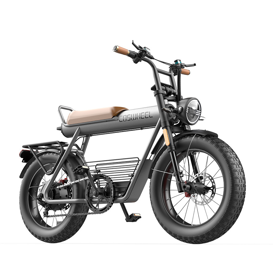 Fat Tire Beach Cruiser Electric Bike 750w 1000w Ebike New High Quality Professional Custom Sports Fat Tire Mountain City E Bike