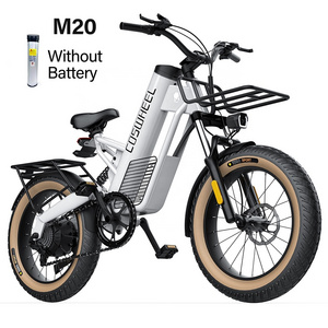 Eu Us Warehouse Factory Direct Coswheel M20 Original e-Bike Fatbike 250W Ebike 48v 500w 1000w Fat Tire Electric Commuting Bike