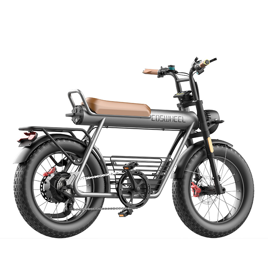 Fat Tire Beach Cruiser Electric Bike 750w 1000w Ebike New High Quality Professional Custom Sports Fat Tire Mountain City E Bike