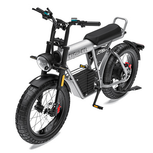 2023 New Model e-bike 60v 1500w Mid Drive stealth bomber E bike 35Ah 120km Long Range Electric Dirt Bike Off Road Powerful Ebike