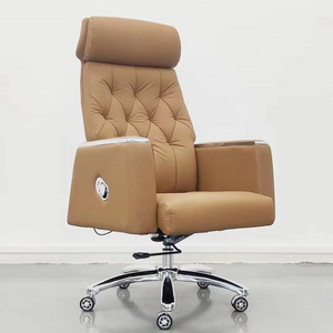 office chairs genuine leather ergonomic executive leather office chair for sale modern leather function office computer chair