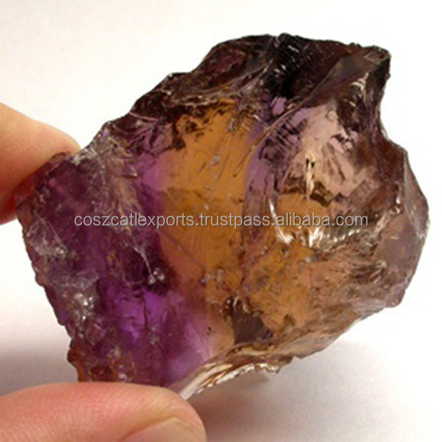 Natural Stone Ametrine raw rough natural gemstone mineral stone uncut precious stones Wholesale Reasonable price