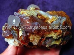 Wholesale Prices Fire Agate Gemstone Rough Raw Material natural Agate Stone