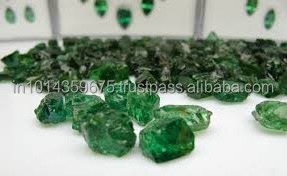 Material Stones Green Garnet Gemstone Rough Raw